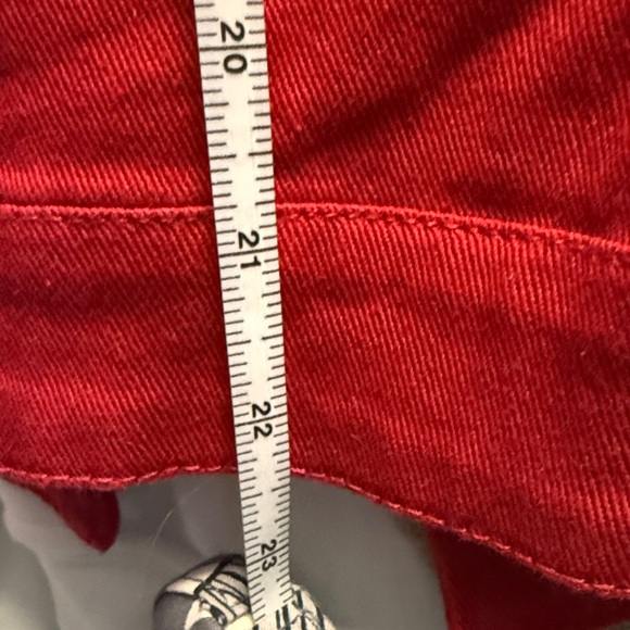 Ami Red Jean Jacket - Picture 11 of 12